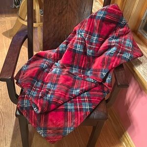Christmas Red Plaid Blanket